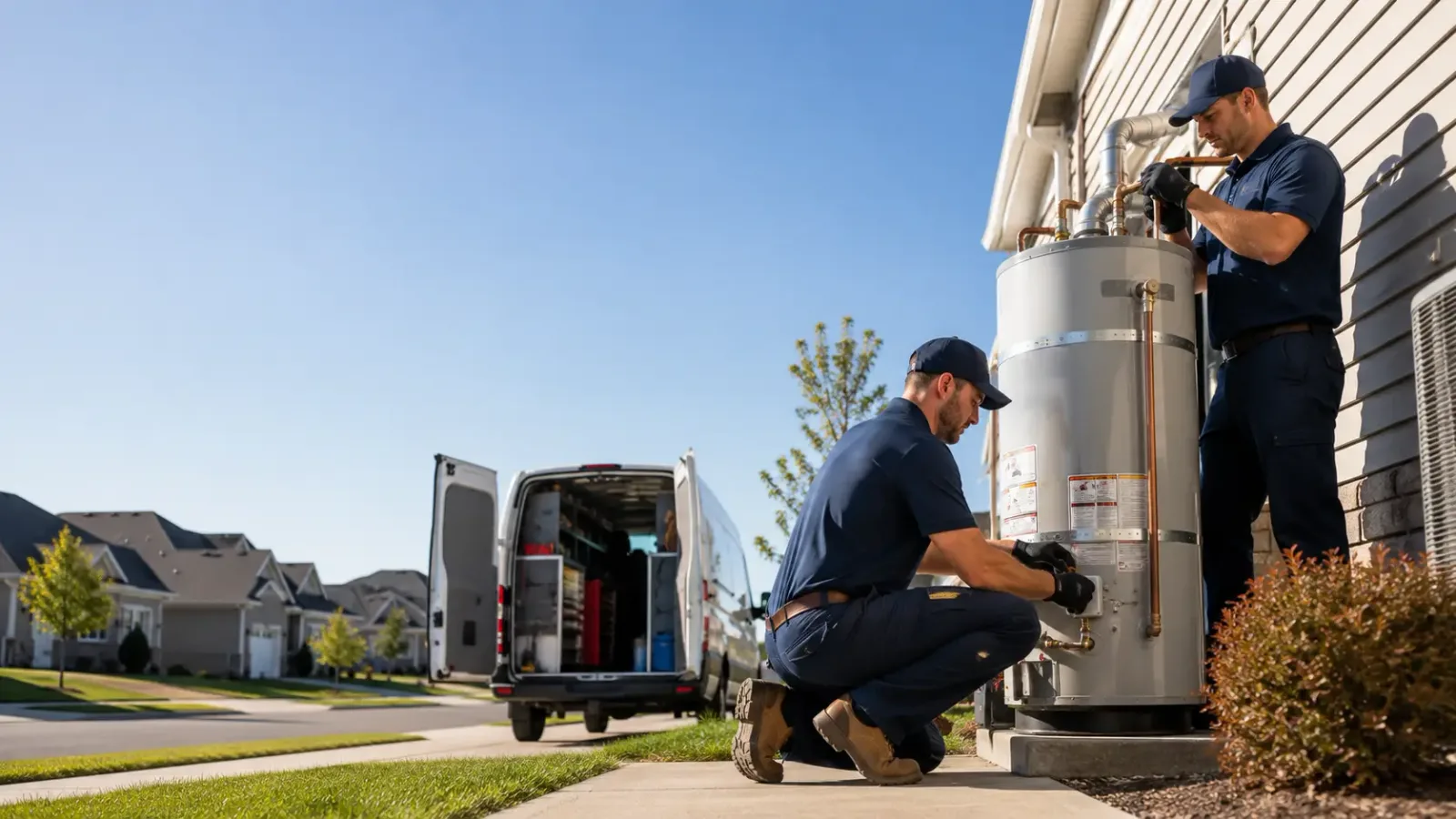 Water Heater Installation in Covington, IN